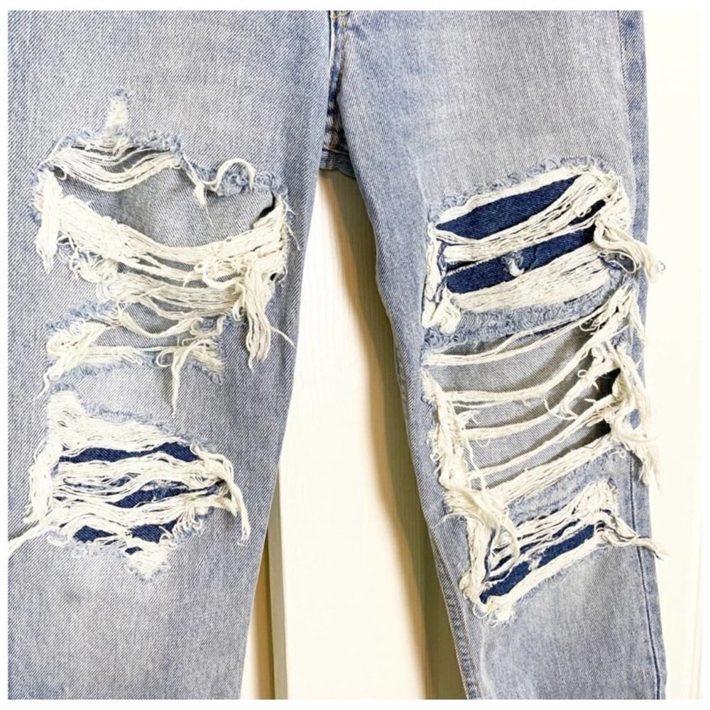 🎉HP🎉 GRLFRND x Revolve Karolina High-Rise E Street Distressed Skinny Jean - 27 - Picture 7 of 11